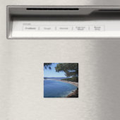 Kroatië, Brac Island, Bol, Golden Cape Beach 2 Magneet (Insitu (Vaatwasser))