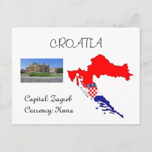 Kroatië Briefkaart