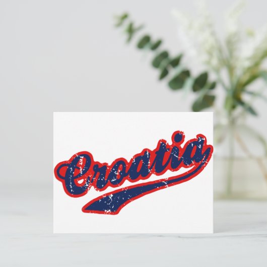 Kroatië Briefkaart (Staand voorkant)