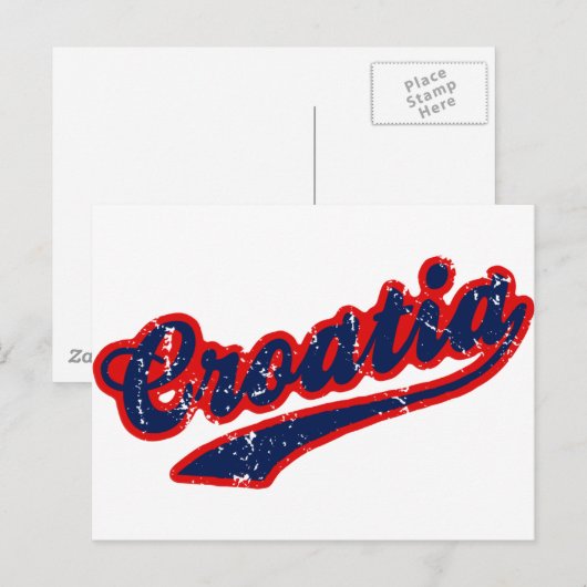 Kroatië Briefkaart (Voorkant / Achterkant)