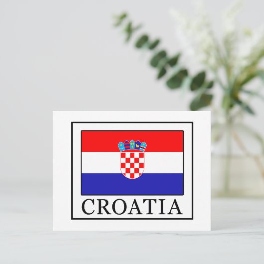 Kroatië Briefkaart (Staand voorkant)