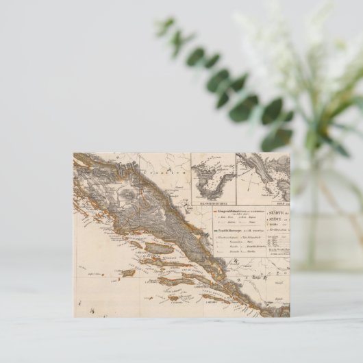 Kroatië Briefkaart (Staand voorkant)