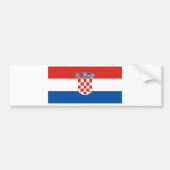 kroatië bumpersticker (Voorkant)