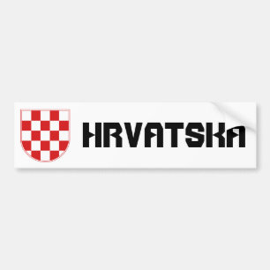Kroatië Bumpersticker