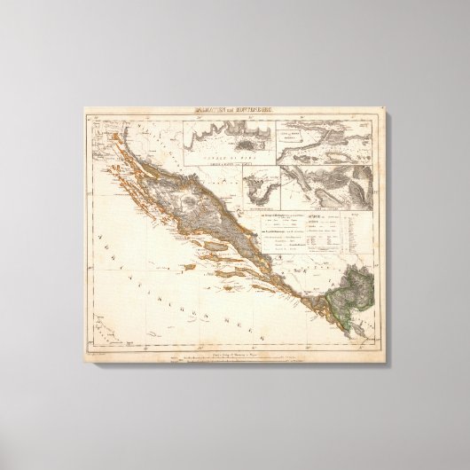 Kroatië Canvas Afdruk (Voorkant)