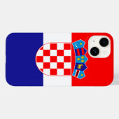 Kroatië Case-Mate iPhone Case (Achterkant (horizontaal))