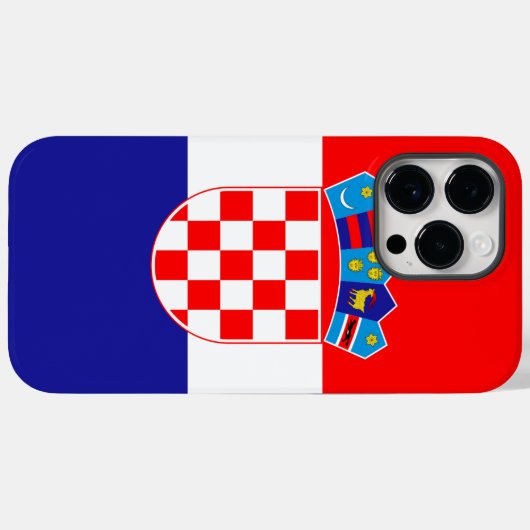 Kroatië Case-Mate iPhone Case (Achterkant (horizontaal))