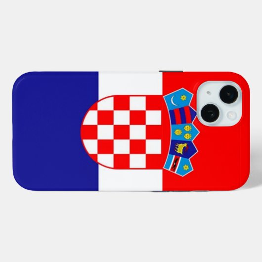 Kroatië Case-Mate iPhone Case (Achterkant (horizontaal))