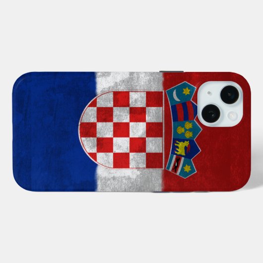 Kroatië Case-Mate iPhone Case (Achterkant (horizontaal))