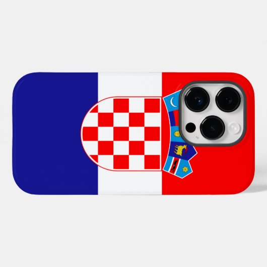 Kroatië Case-Mate iPhone Case (Achterkant (horizontaal))