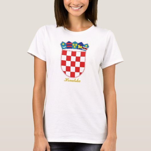 Kroatië COA T-shirt (Voorkant)