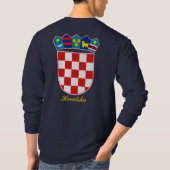 Kroatië COA T-shirt (Achterkant)