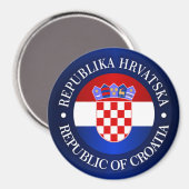 Kroatië (d) magneet (Voorkant / Achterkant)