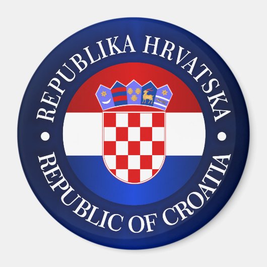 Kroatië (d) magneet (Voorkant)