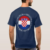 Kroatië (d) t-shirt (Achterkant)