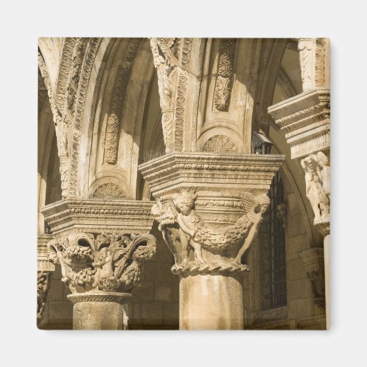 Kroatië, Dalmatia, Dubrovnik. Steenbogen en Magneet (Voorkant)