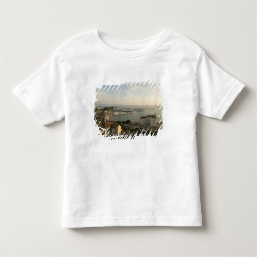 Kroatië, Dalmatia, Split. Uitzicht van Riva Kinder Shirts (Voorkant)