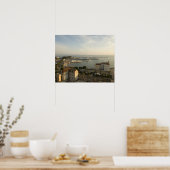 Kroatië, Dalmatië, Split. Uitzicht op Riva Poster (Keuken)