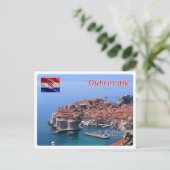 Kroatië - Dubrovnik - Briefkaart (Staand voorkant)