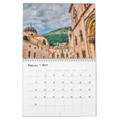 Kroatië Dubrovnik-kalendermedium Kalender (Feb 2027)