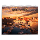 Kroatië Dubrovnik-kalendermedium Kalender (Hoes)