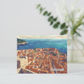 Kroatië Dubrovnik Reizen Briefkaart (Staand voorkant)