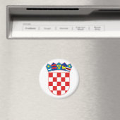 kroatië embleem magneet (Insitu (Vaatwasser))