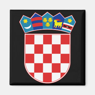 kroatië embleem magneet
