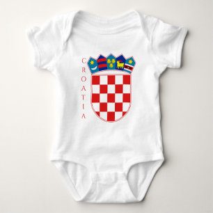 kroatië embleem romper