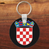 kroatië embleem sleutelhanger (Voorkant)