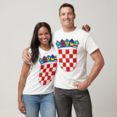 kroatië embleem t-shirt (Unisex)
