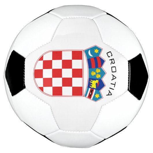 kroatië embleem voetbal (Gedraaid)