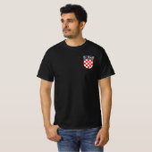 kroatië emblem polo shirt (Voorkant volledig)