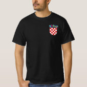 kroatië emblem polo shirt (Voorkant)