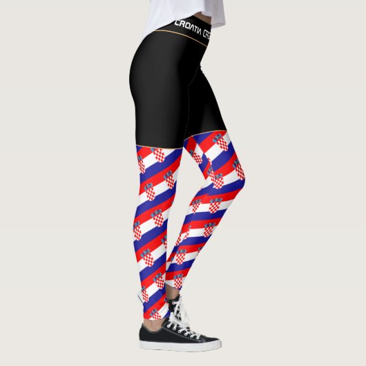 Kroatië en Kroatische mode/sportfan Leggings (Rechts)