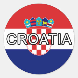 Kroatië Euro Sticker