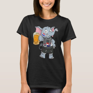 Kroatië fan olifant t-shirt