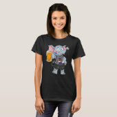 Kroatië fan olifant t-shirt (Voorkant volledig)