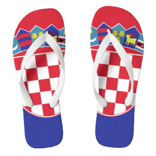 Kroatië Flag Emblem Teenslippers