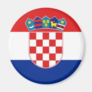 Kroatië Flag Magnet
