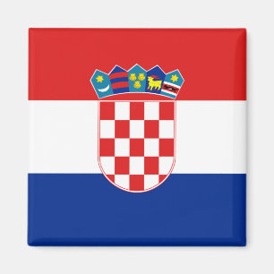 Kroatië Flag Magnet