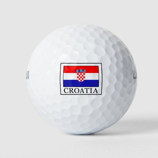 Kroatië Golfballen (Voorkant)