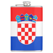 Kroatië Heupfles (Voorkant)