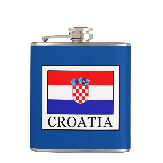 Kroatië Heupfles (Voorkant)