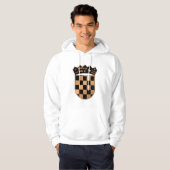 Kroatië Hoodie (Voorkant volledig)
