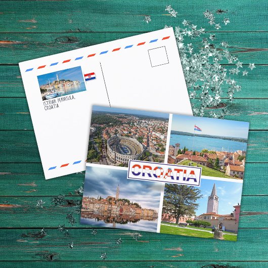 Kroatië | Hrvatska | Adriatisch Zee | Istrië Briefkaart