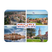 Kroatië | Hrvatska | Adriatisch Zee | Istrië Magneet (Horizontaal)