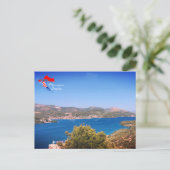Kroatië | Hrvatska | Adriatisch Zee | Jachthaven Briefkaart (Staand voorkant)