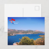 Kroatië | Hrvatska | Adriatisch Zee | Jachthaven Briefkaart (Voorkant / Achterkant)