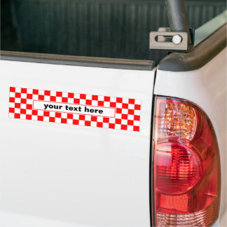 Kroatië | Hrvatska | Monogram gecontroleerde naam Bumpersticker